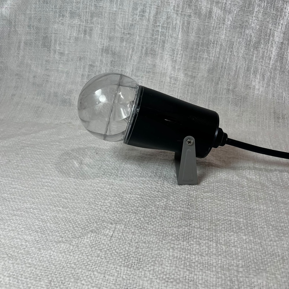 LED Mini Disco Ball Stage Light Black‎ Party Rave Club Aesthetic Size OS
